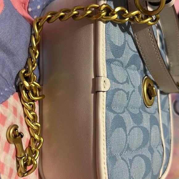 Brand new : COACH Signature Chambray With Quilting - Picture 4 of 17